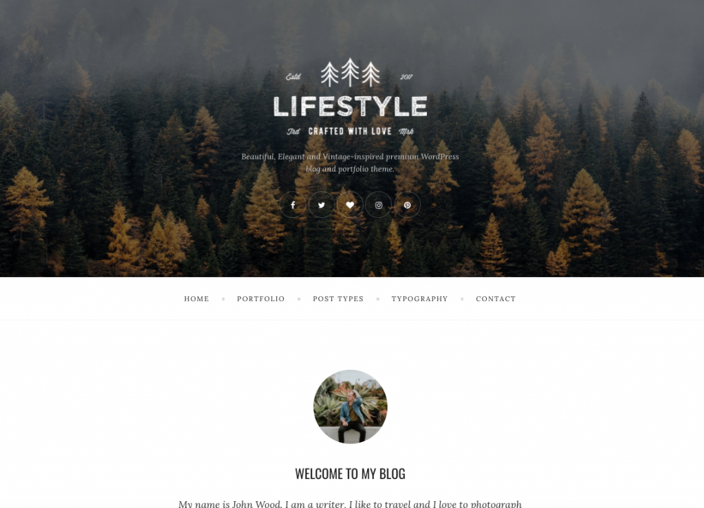 Lifestyle Custom WordPress