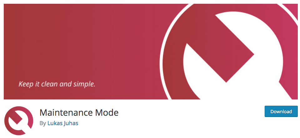 Maintenance Mode Logo